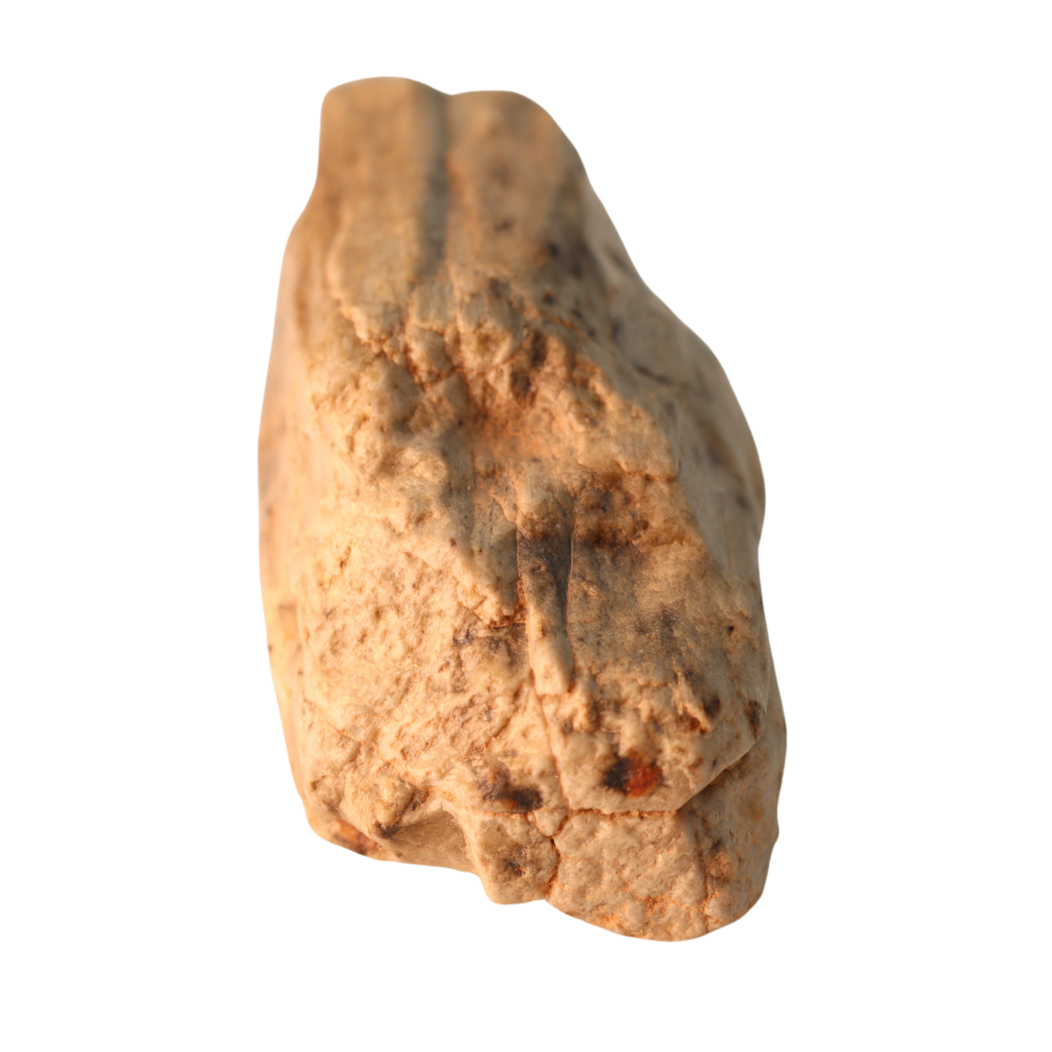 Enstatite achondrite Aubrite meteorite with metallic and mineral textures, weighing 11.46 g, from MBS Meteorite.