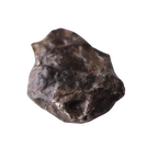 Rare ungrouped iron meteorite Mdeïné 003 from MBS Meteorite showing metallic surface and unique structural features.