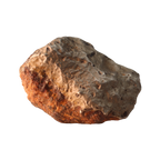 Rare MBS meteorite Mdeïné 003 iron meteorite, ungrouped, 24.42g, showcasing metallic surface and natural extraterrestrial texture.